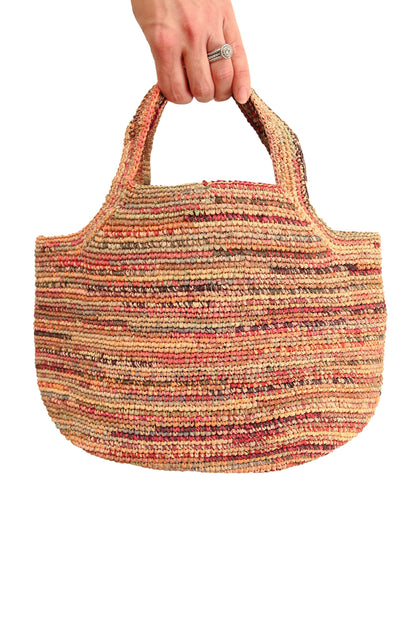 Sophie Digard Small Raffia Handbag Multi