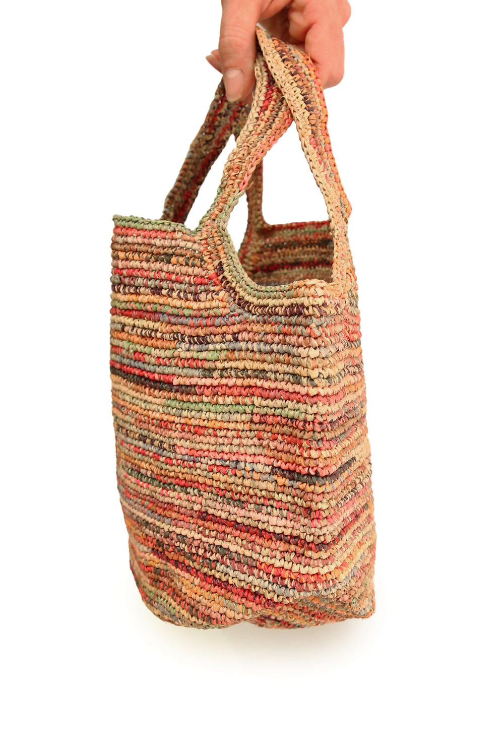 Sophie Digard Small Raffia Bag Multi