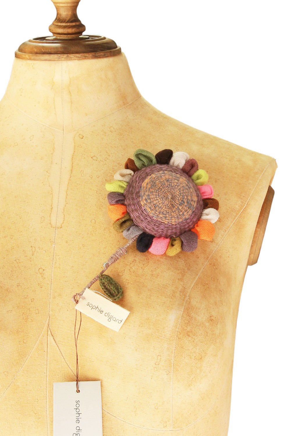 Sophie Digard Single Flower Brooch