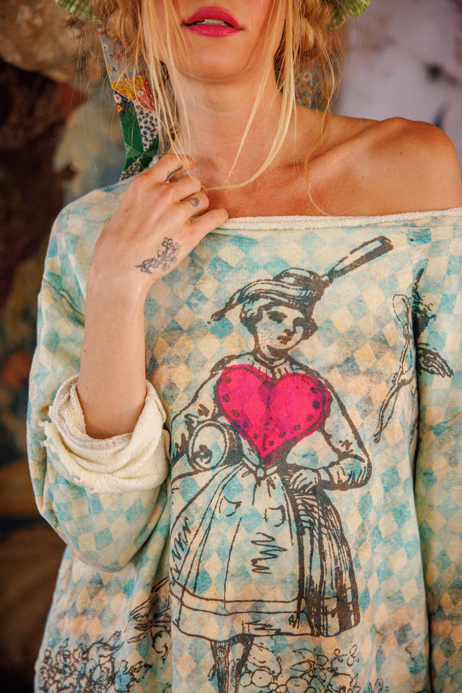 MAGNOLIA PEARL SOY HERMOSA SWEATSHIRT TOP 2170 TANGIER