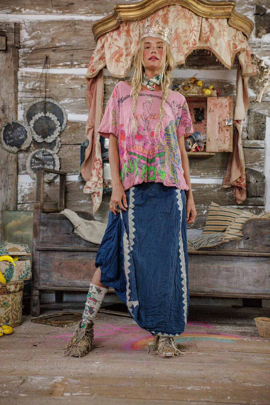 **PO** Magnolia Pearl Punk Poet T Top 2679 I Want Candy