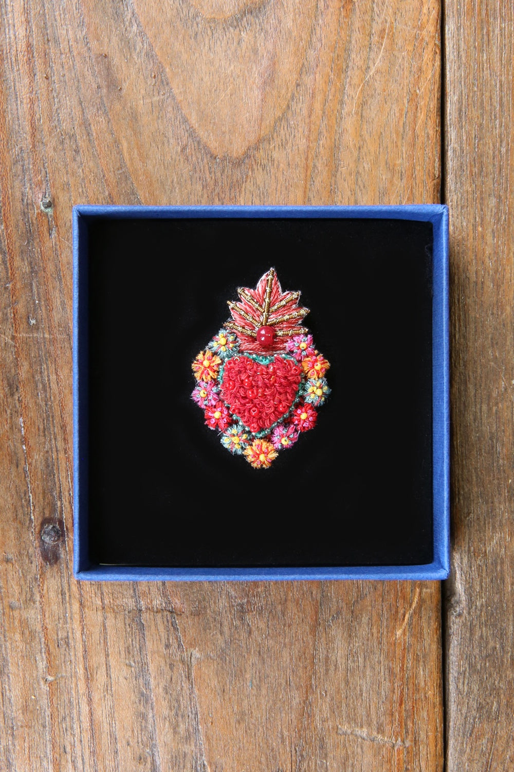 Trovelore Blossom Heart Brooch