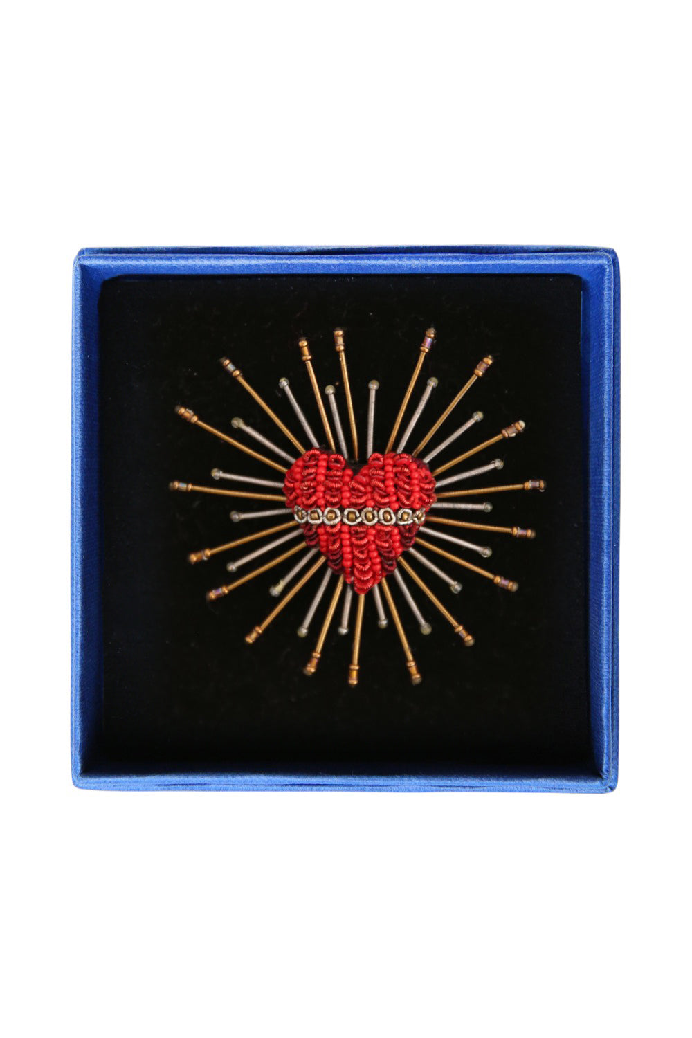 TROVELORE SACRED HEART BROOCH