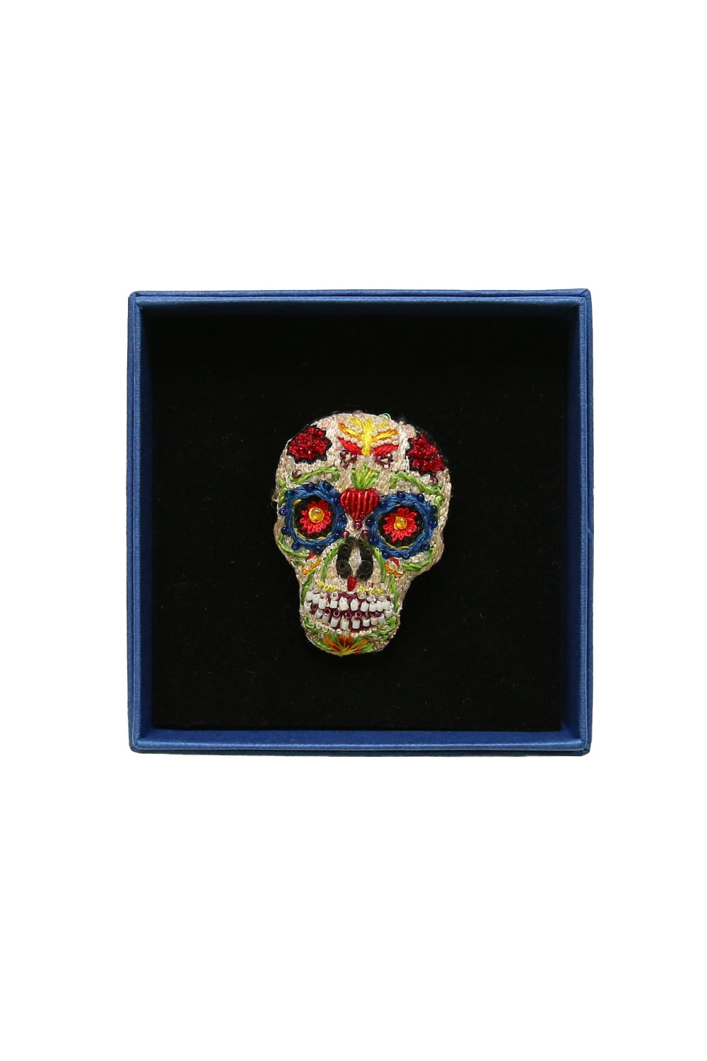 TROVELORE SUGAR SKULL BROOCH