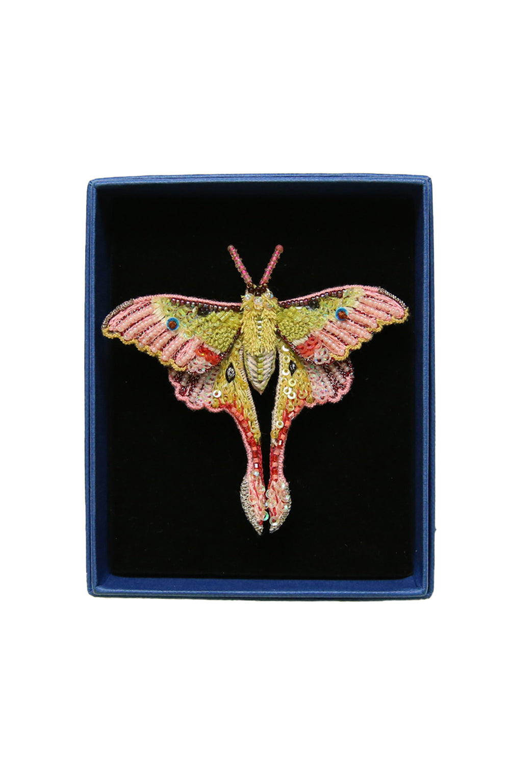 TROVELORE MOON MOTH BROOCH