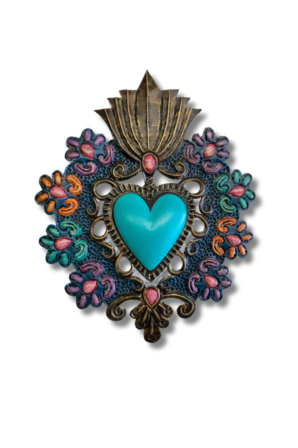 MEXICAN TURQUOISE PRIMAVERA HEART