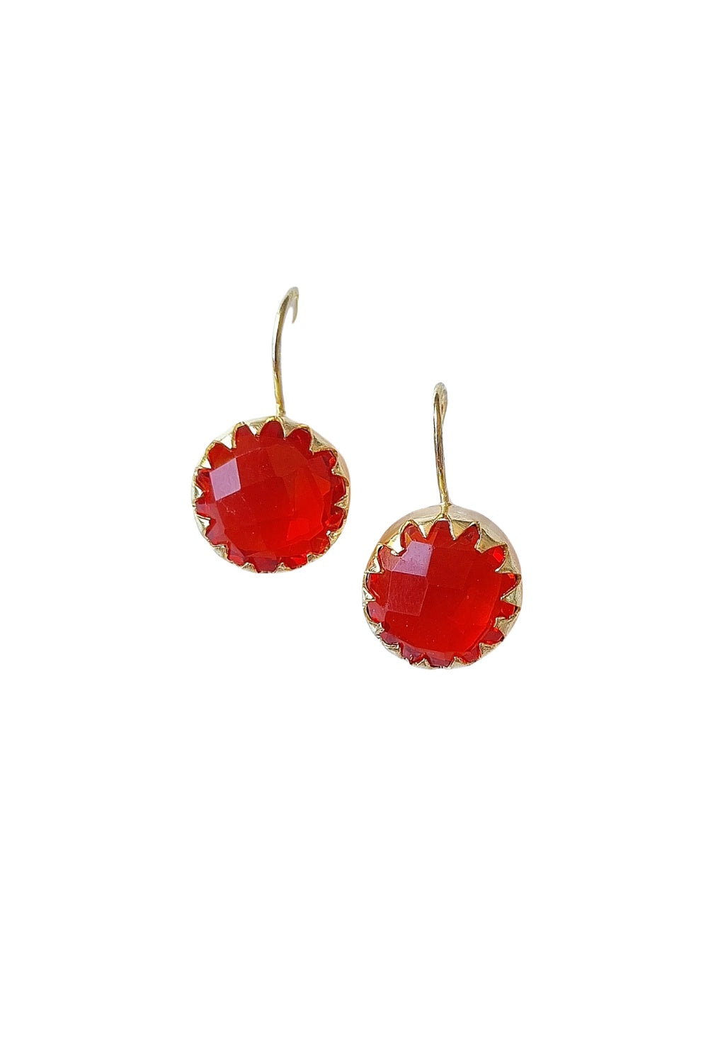 ASTRA GEM EARRING ORANGE