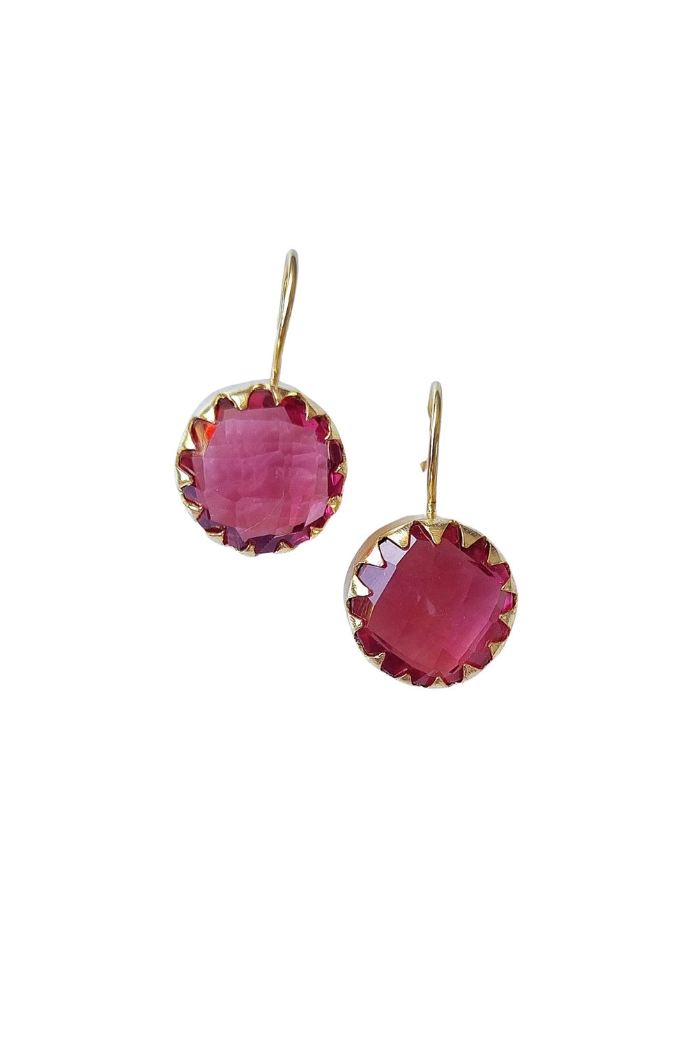 ASTRA GEM EARRING PINK