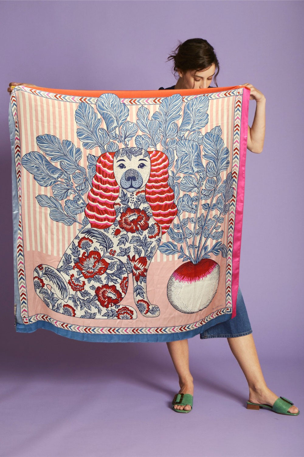 INOUITOOSH BRAD SCARF BLUSH