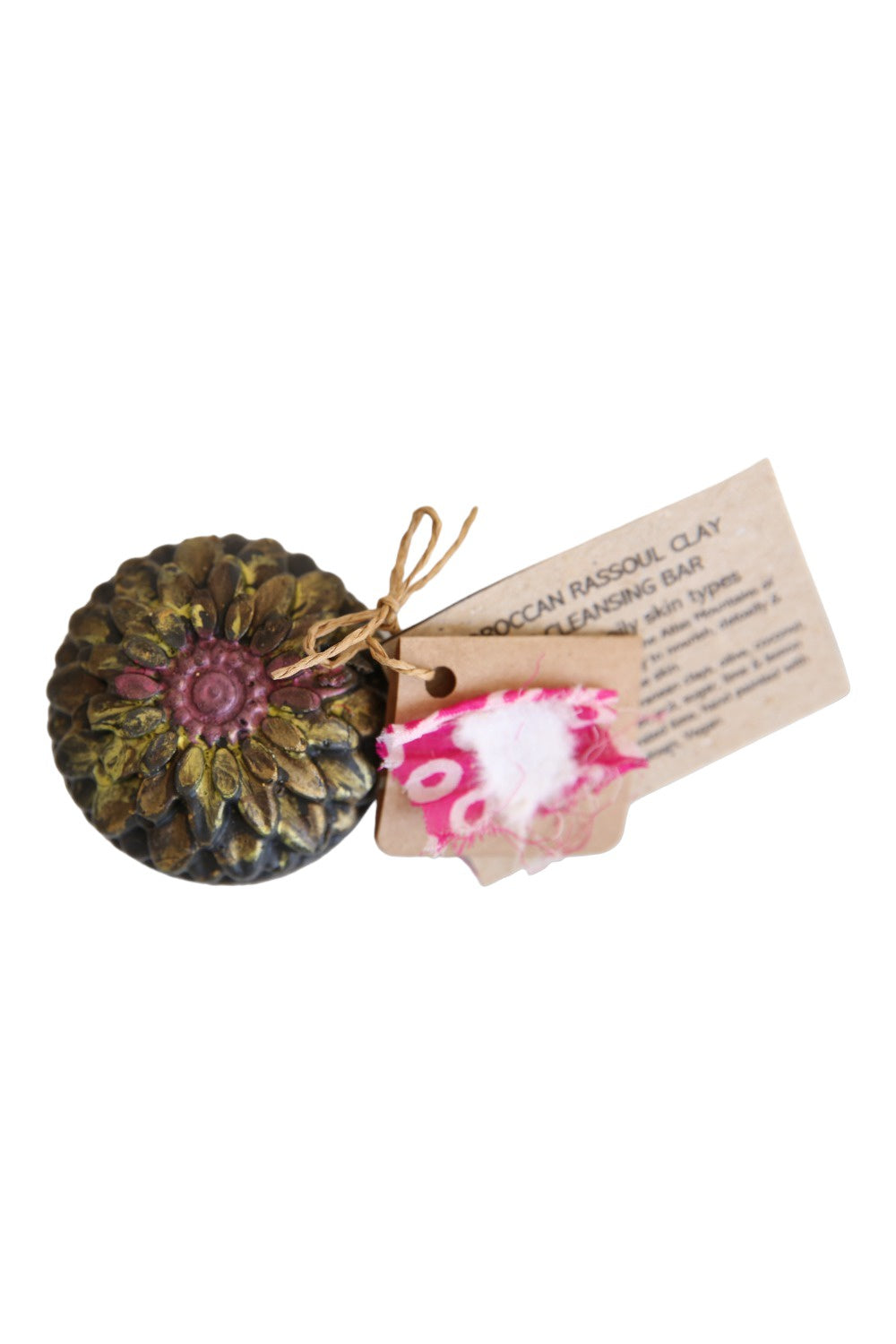 BUNDEENA MADE SOAPS FLOWER MOROCCAN CLAY