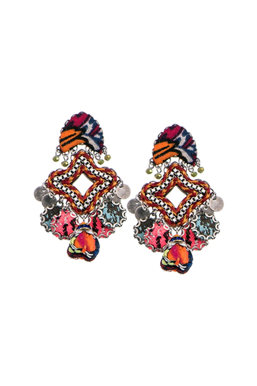 AYALA BAR CRIMSON QUEEN EARRINGS