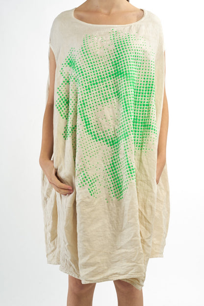 RUNDHOLZ DIP CREAM GECKO GREEN IMPRINT DRESS OS