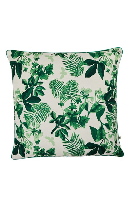 BONNIE &amp; NEIL OD07 PALMS GREEN 60x60cm OUTDOOR CUSHION