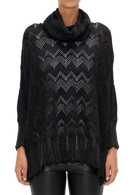 SABATINI ZIGZAG LACE STITCH JUMPER