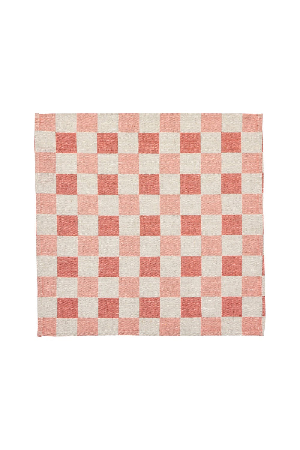 BONNIE AND NEIL CHECKERS NAPKINS BLOSSOM (SET OF 6)