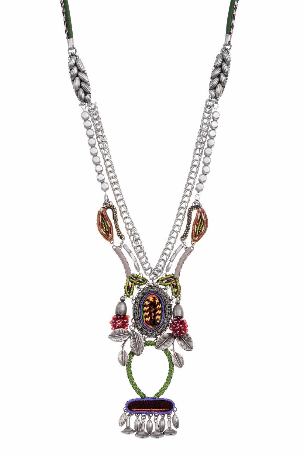 AYALA BAR BEGONIA MUTANTES NECKLACE SILVER