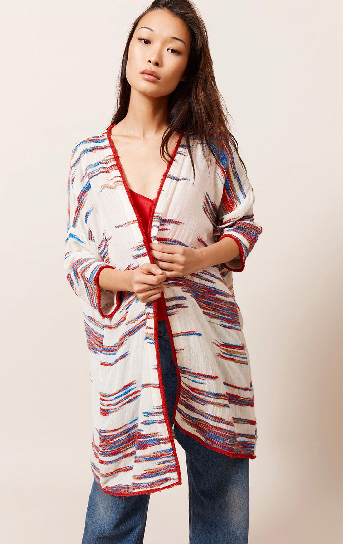 MES DEMOISELLES NICARAGUA MULTI COLOUR COAT