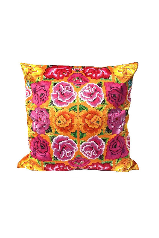 ANNA CHANDLER WATER RESISTANT CANVAS CUSHION MEXICANA