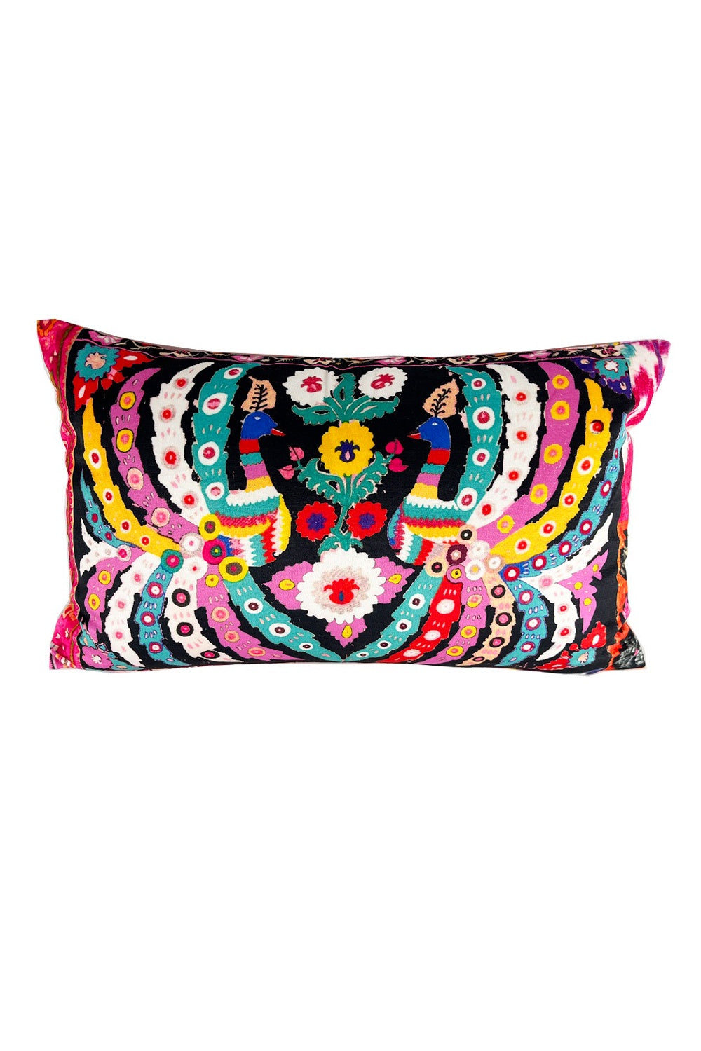 ANNA CHANDLER VELVET CUSHION SMALL RECTANGLE KARABAGH
