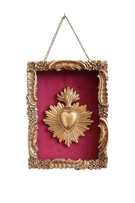 ATELIER DE THIERS HANGING SACRED HEART FRAME