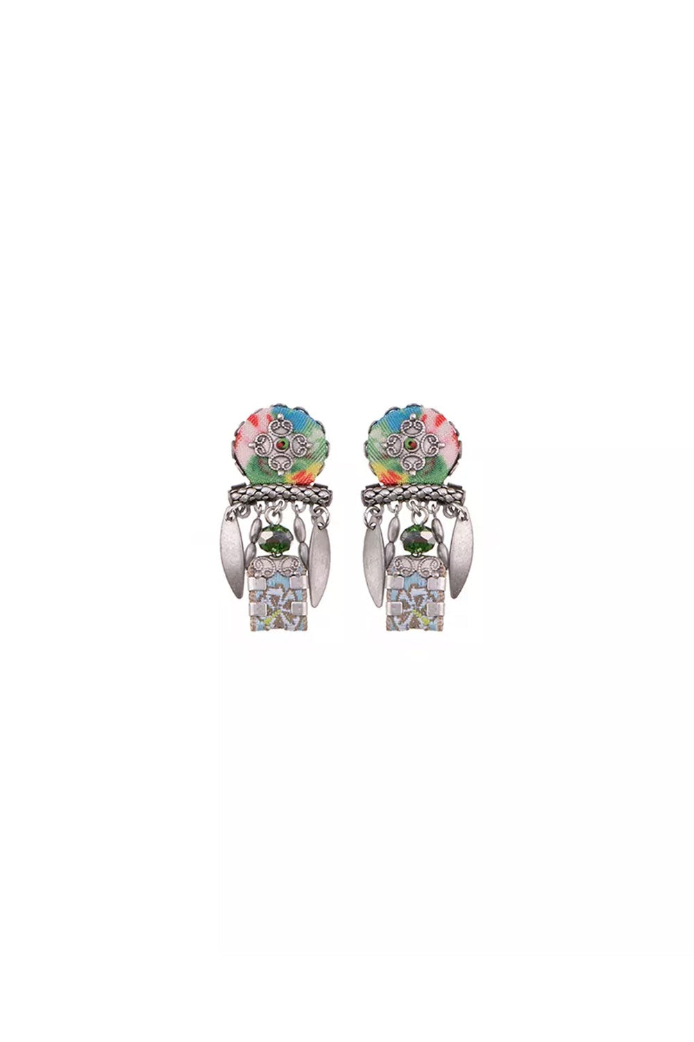 AYALA BAR TREES OF GREEN DAVALLIA EARRING