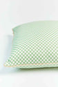 BONNIE AND NEIL F/CUSHION TINY CHECKERS SAGE 60CM