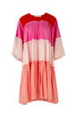 COOP TIER COMES THE SUN DRESS RED/PINK