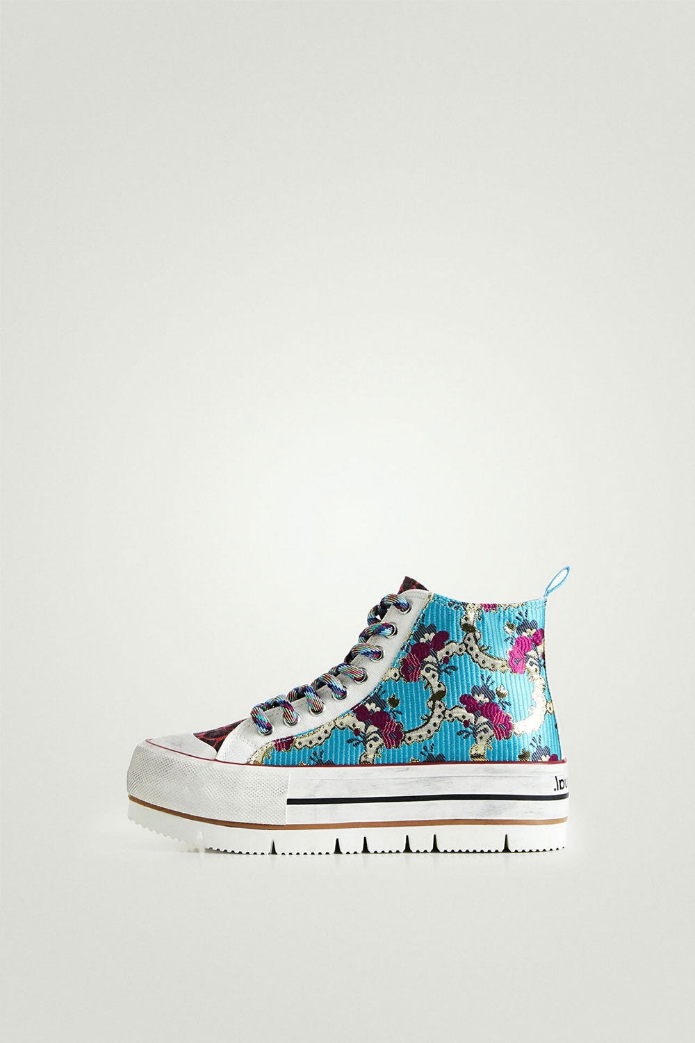 DESIGUAL FABIC SNEAKER BOOT
