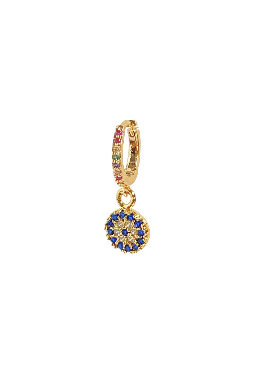 GOLD SISTER LOU LOU HUGGIE EARRING