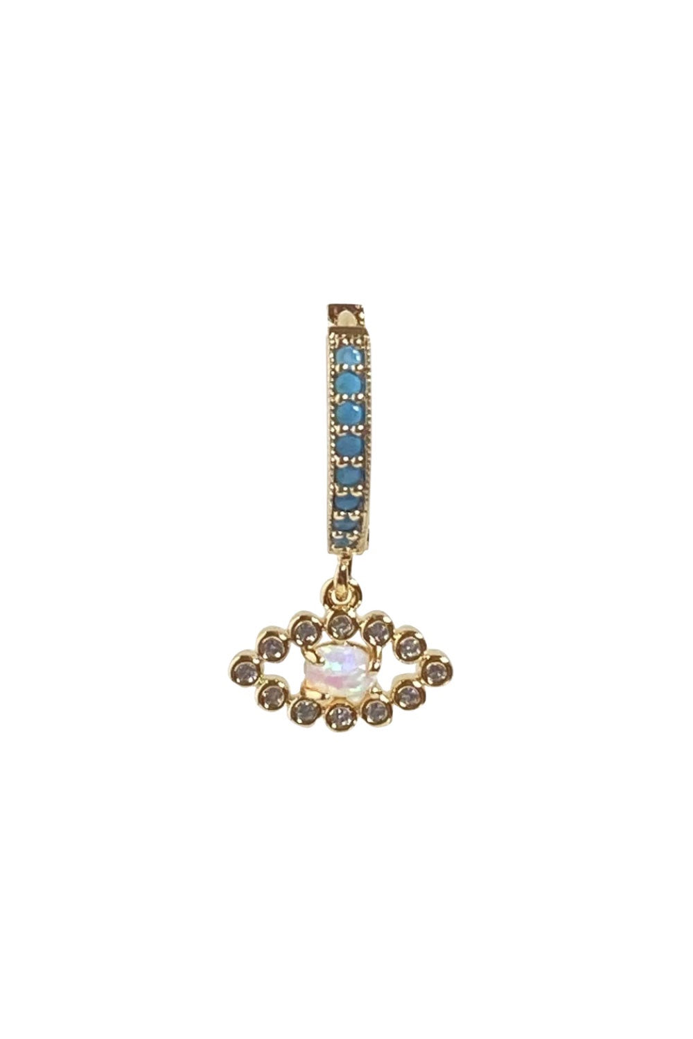 GOLD SISTER TAKE ME HOME HUGGIE EARRING