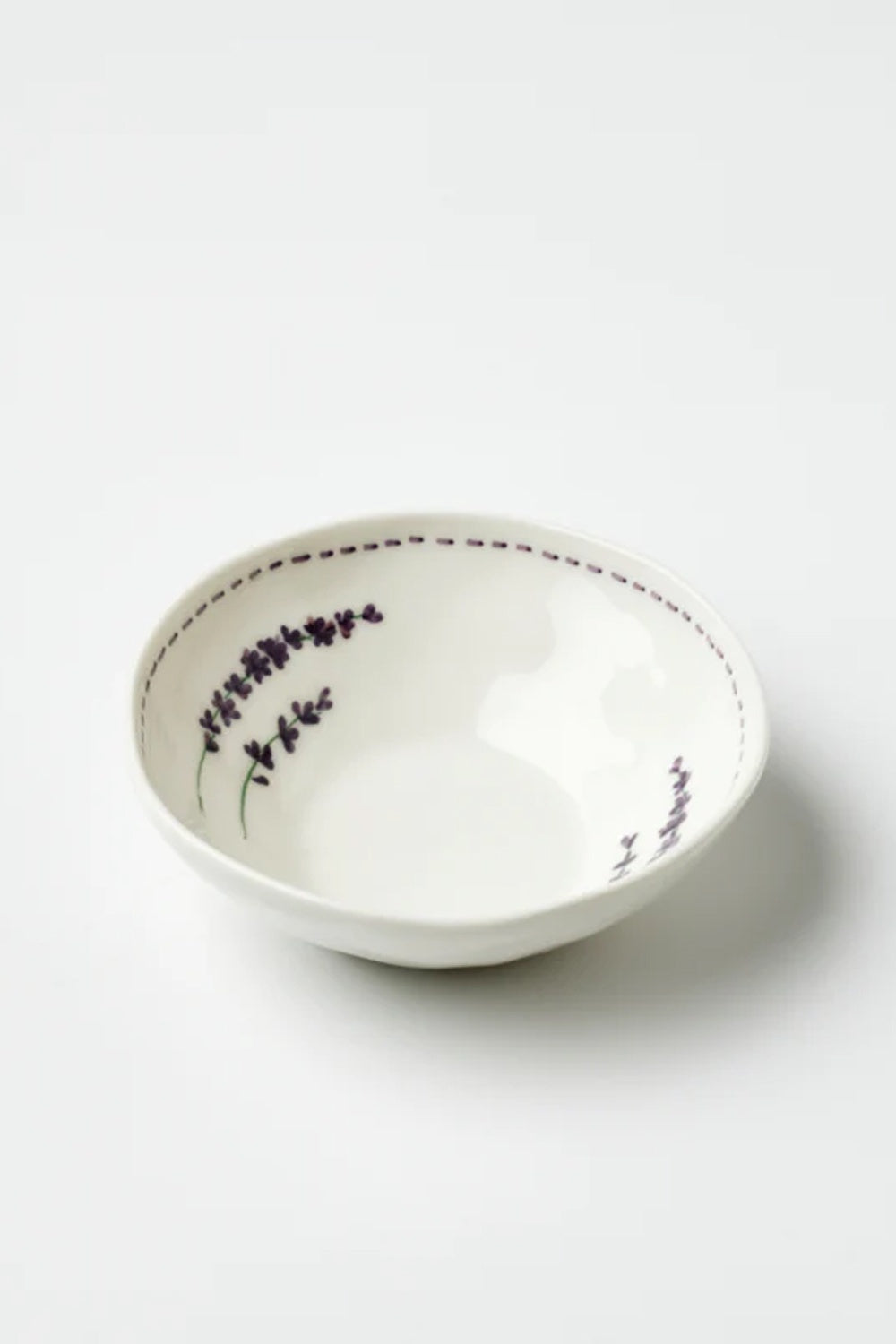 JONES &amp; CO BLOSSOM VIOLET BOWL