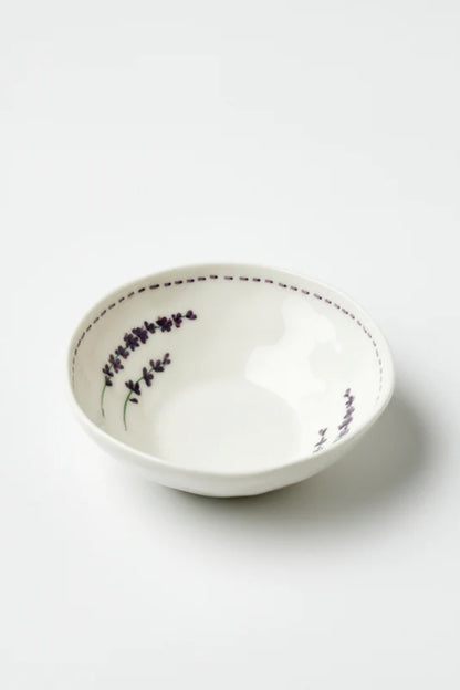 JONES &amp; CO BLOSSOM VIOLET BOWL