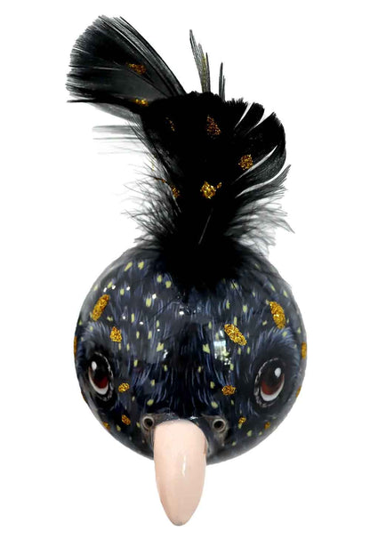 LA LA LAND BLACK COCKATOO 3D BAUBLE