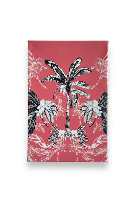 LIBBY WATKINS SMALL DESIGNER PRINTS ON CANVAS CORAL