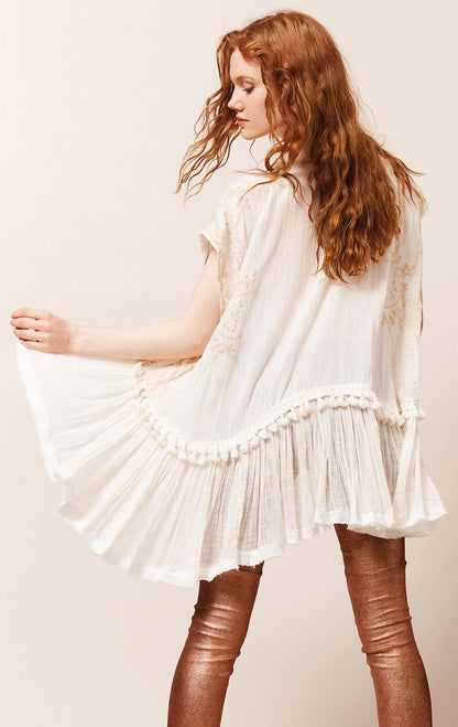 MES DEMOISELLES GRECO ECRU TOP