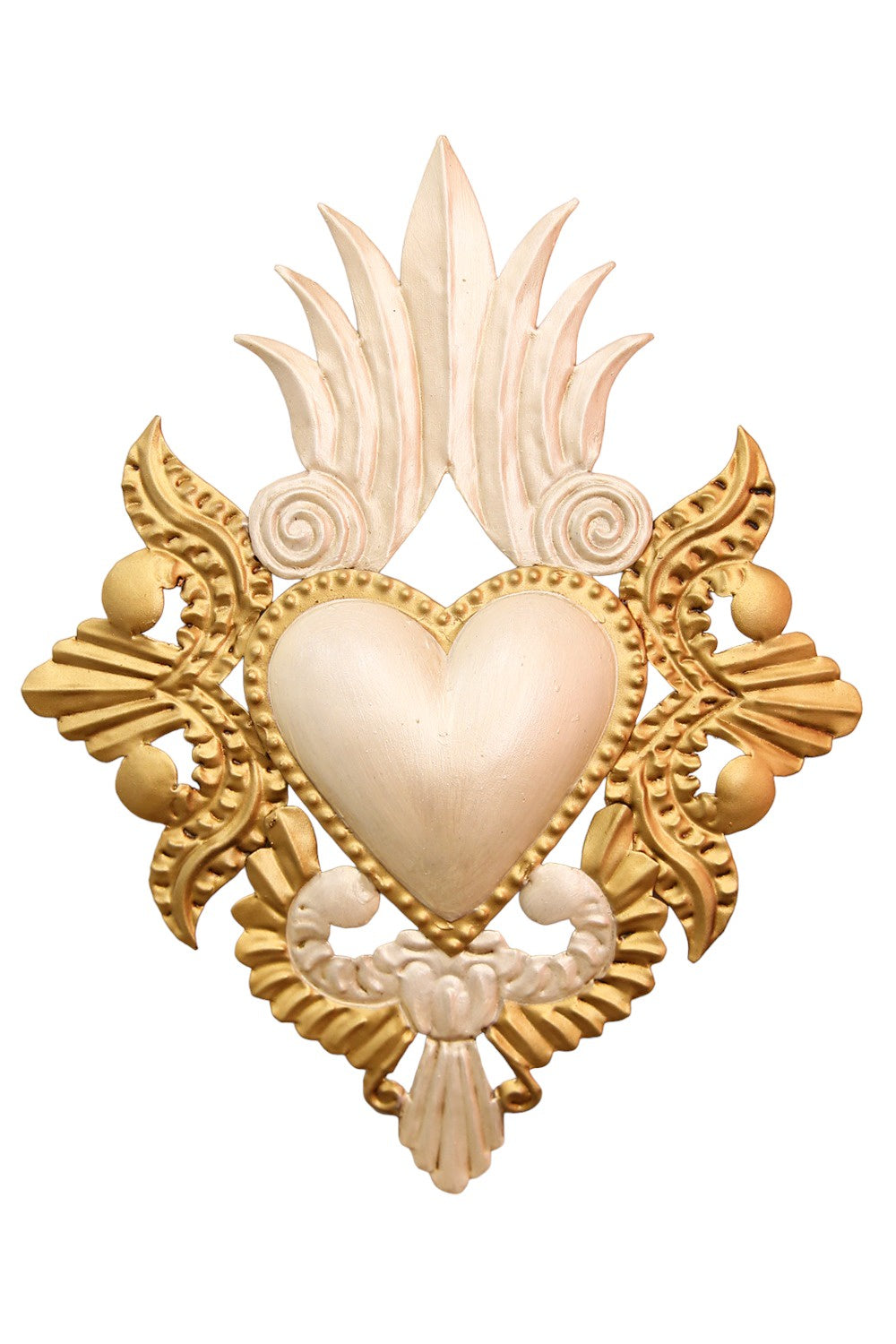 MEXICAN PEARL SPIRAL HEART
