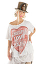 MAGNOLIA PEARL MP MALIBU 1865 T TOP 1443 REDWORK