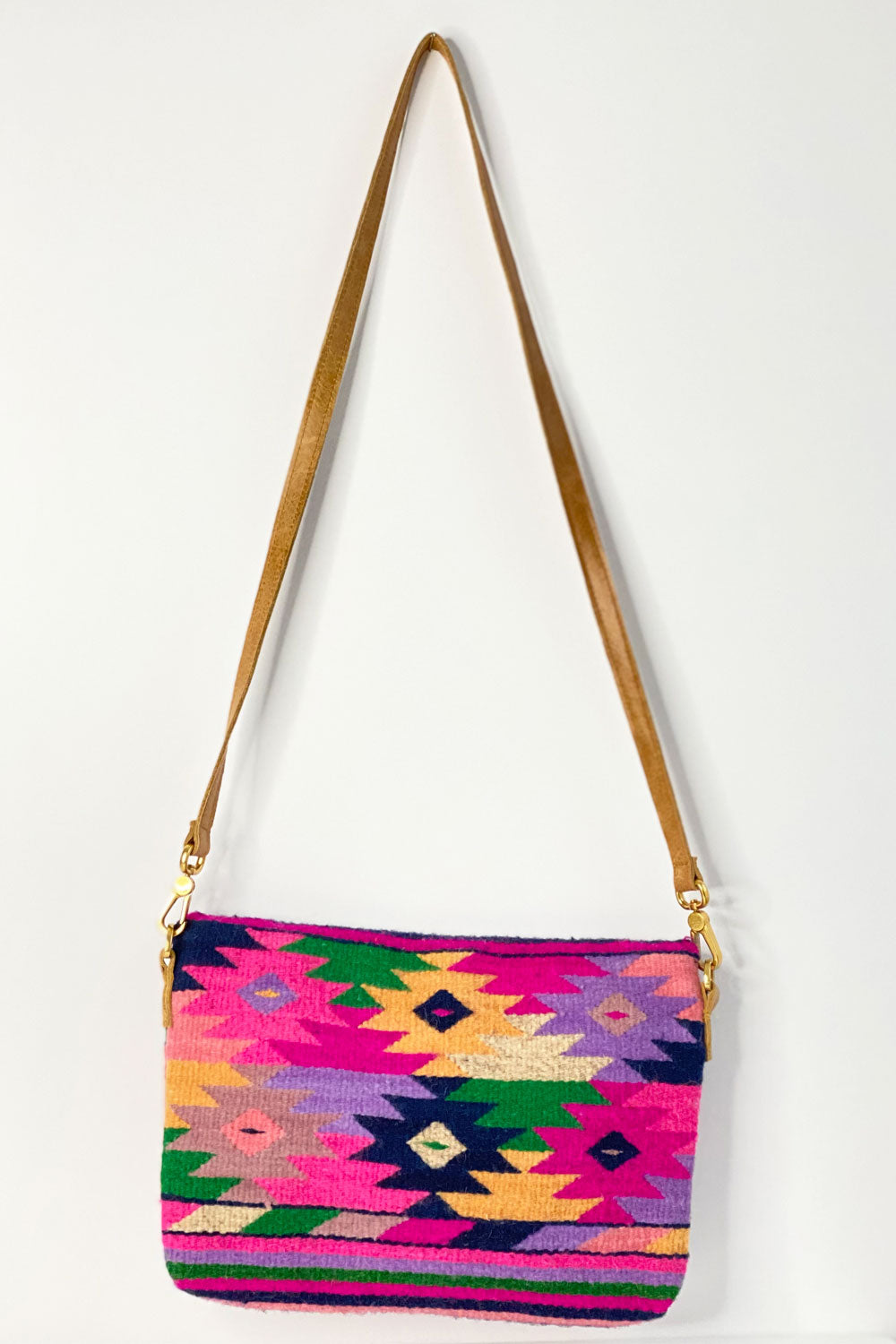 MEMAH LARGE MEXICAN CROSS-BODY BAG - DAISY