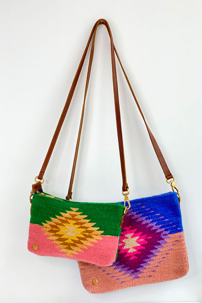 MEMAH LARGE MEXICAN CROSS-BODY BAG - DAISY