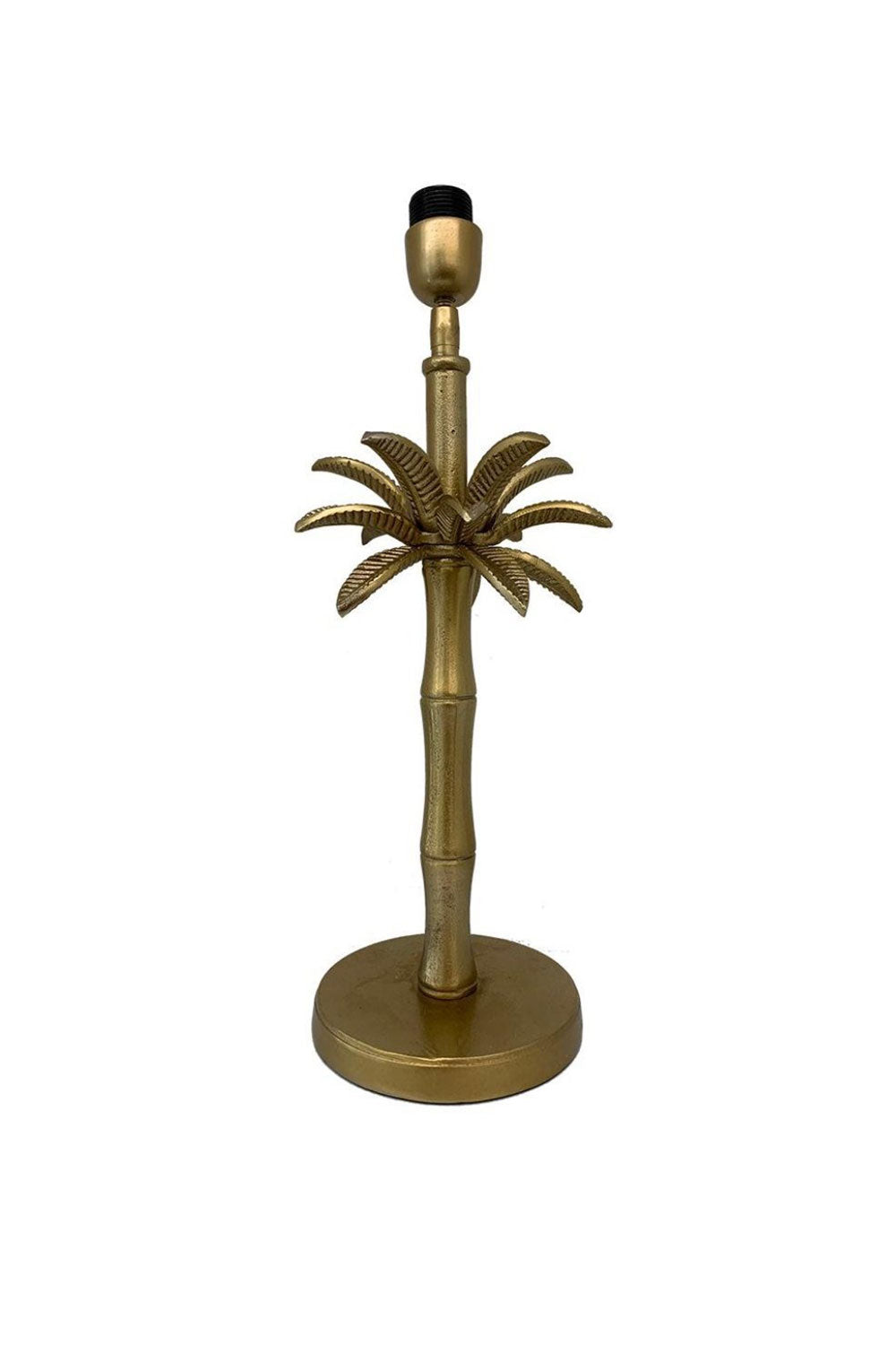 PALM TREE LAMP BASE BRONZE