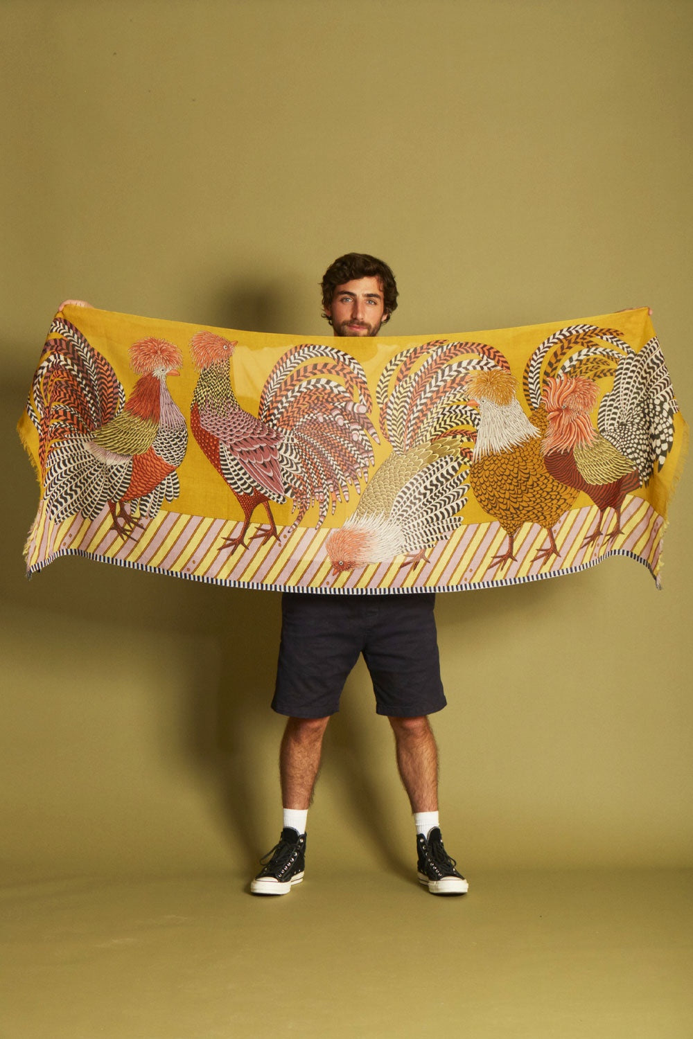 INOUI EDITIONS POUPOULE SCARF YELLOW