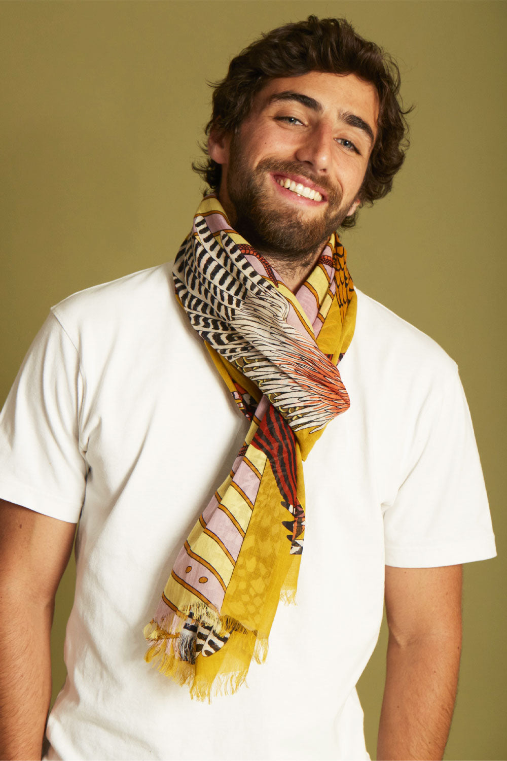 INOUI EDITIONS POUPOULE SCARF YELLOW