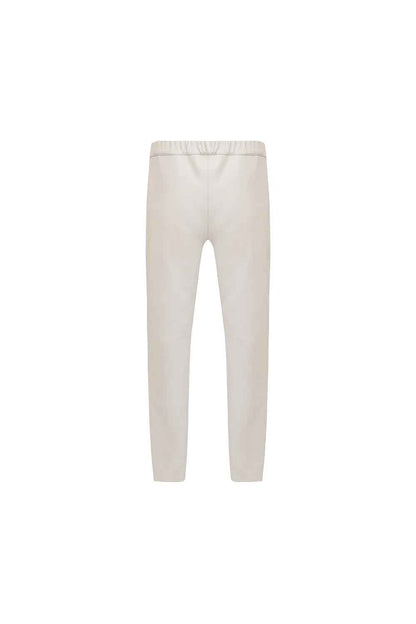 RAW BY RAW DANNY LEATHER PANT MILK