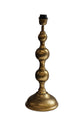 RUBY STAR TRADERS BALL LAMP BASE ANTIQUE GOLD