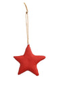 RUBY STAR TRADERS PAPIER MACHE STAR RED