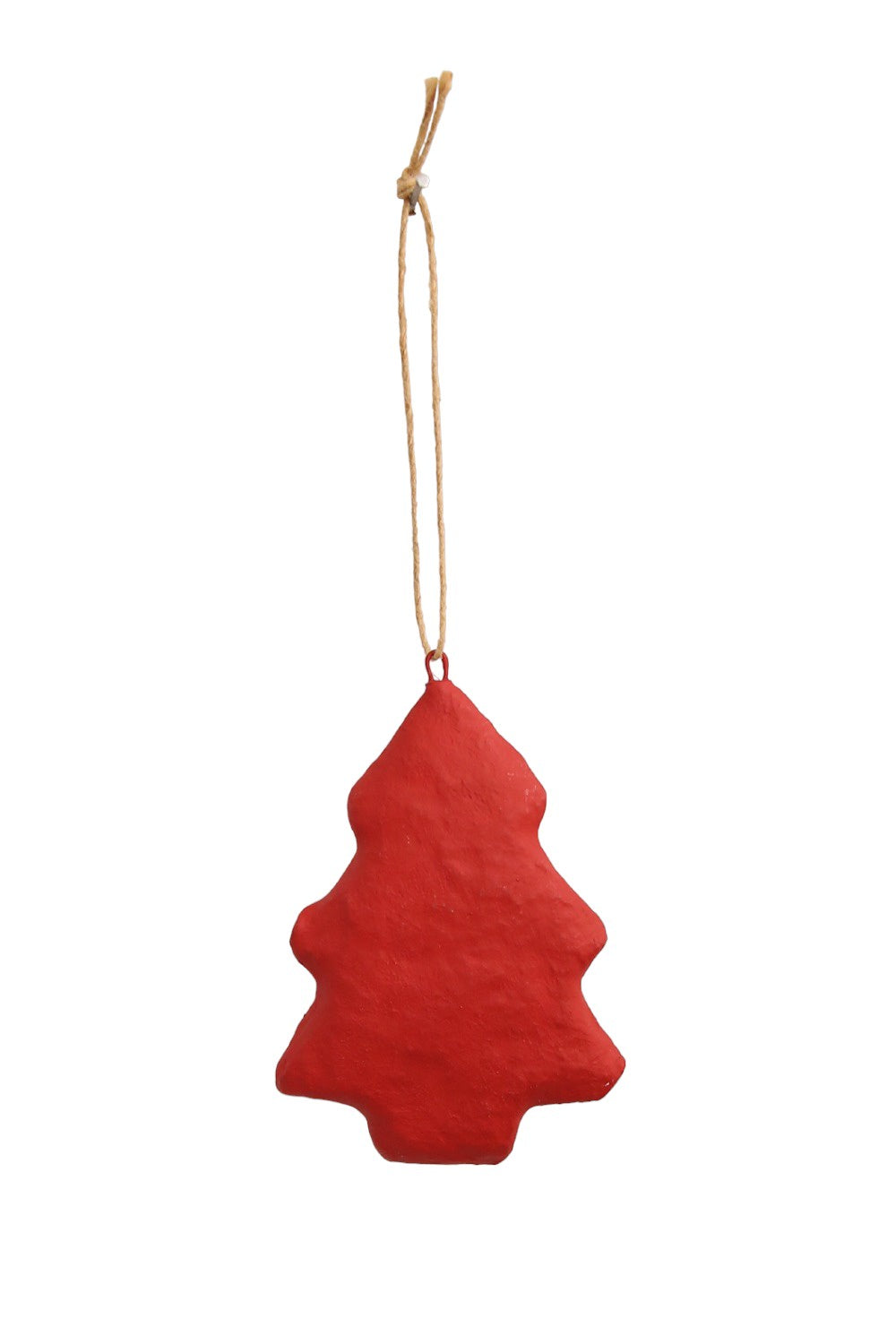 RUBY STAR TRADERS PAPIER MACHE TREE RED