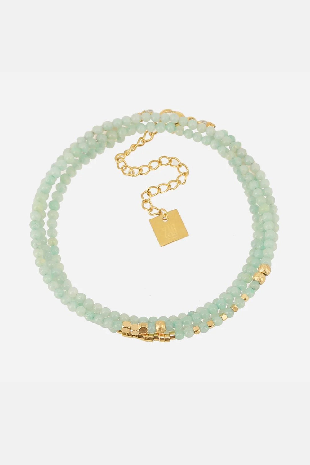 ZAG BIJOUX LINKS BRACELET AQUA