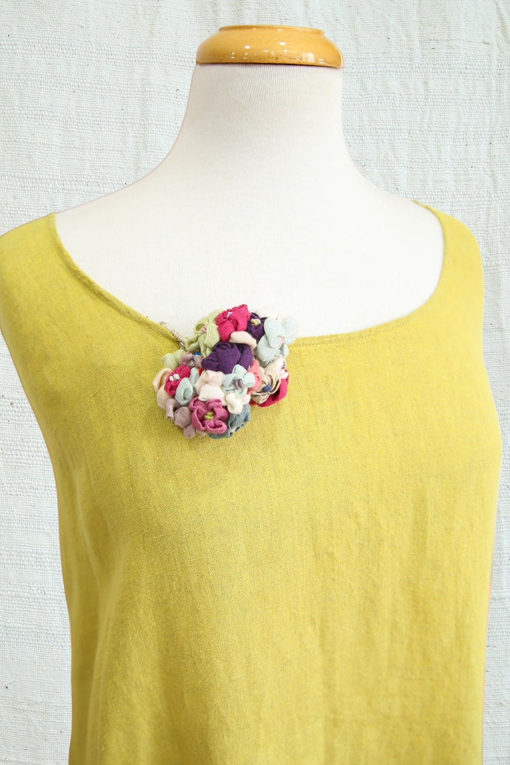 SOPHIE DIGARD BOURGEON FLORAL MULTI BROOCH