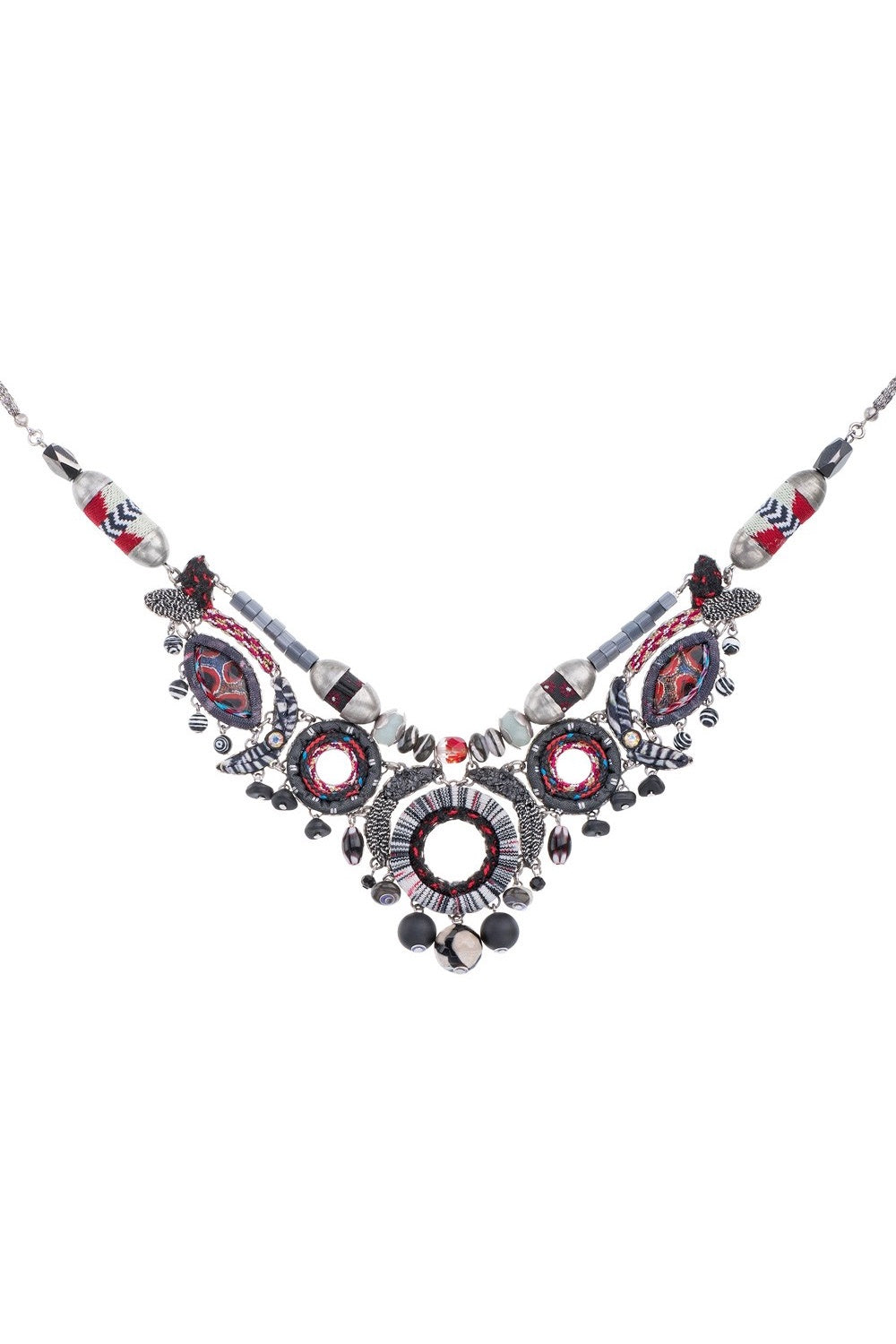 AYALA BAR NIGHTTIME STORIES, HELEN NECKLACE BLACK/RED