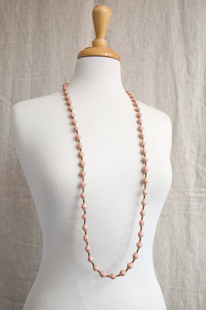 AFRI BEADS LONG SINGLE COLOUR NECKLACE